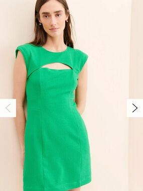 NWT Anthropology Maeve Front Cutout Mini Dress